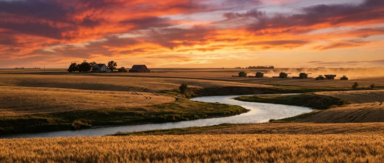 Agricultural landscape hero